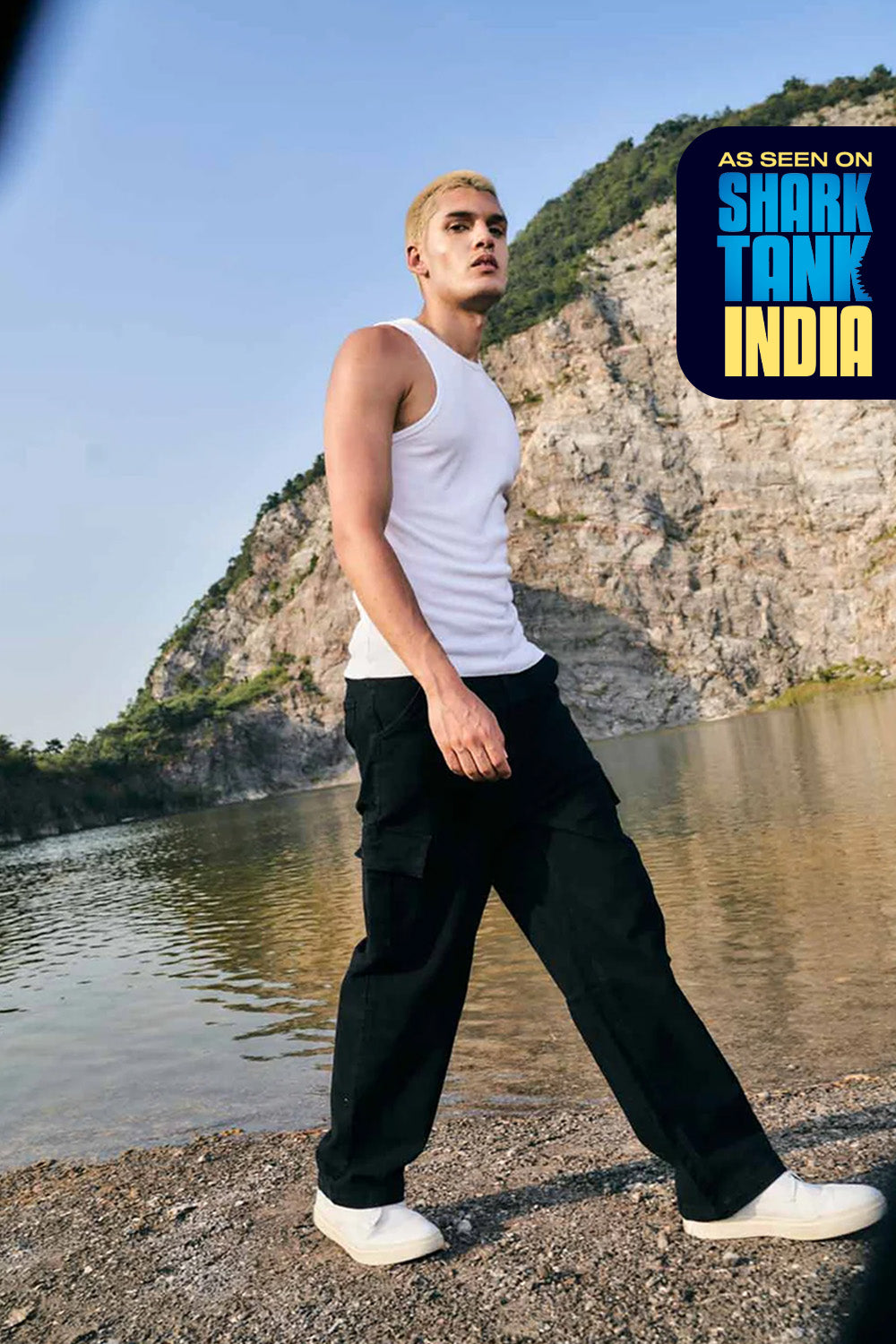 Black Utility Denim with Pockets - BonkersCorner