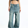 Blue Haze Wide Leg Jeans - BonkersCorner