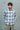 Blue Check Relaxed Fit Shirt
