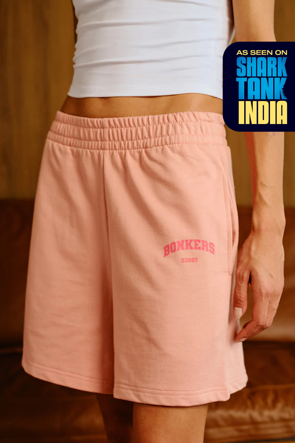 Bluff Pink Lounge Shorts - BonkersCorner