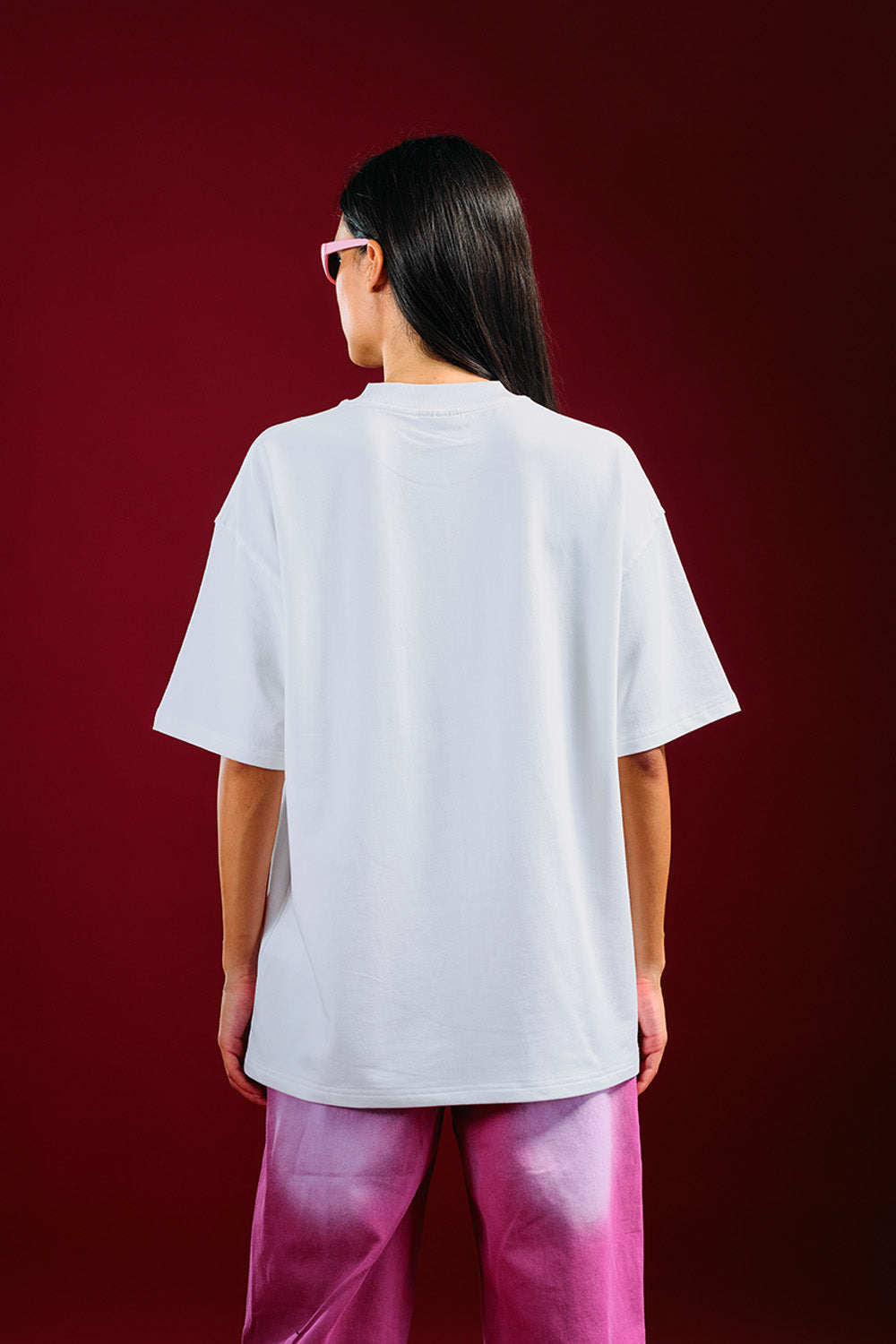 Blush Machine Oversized T-shirt - BonkersCorner