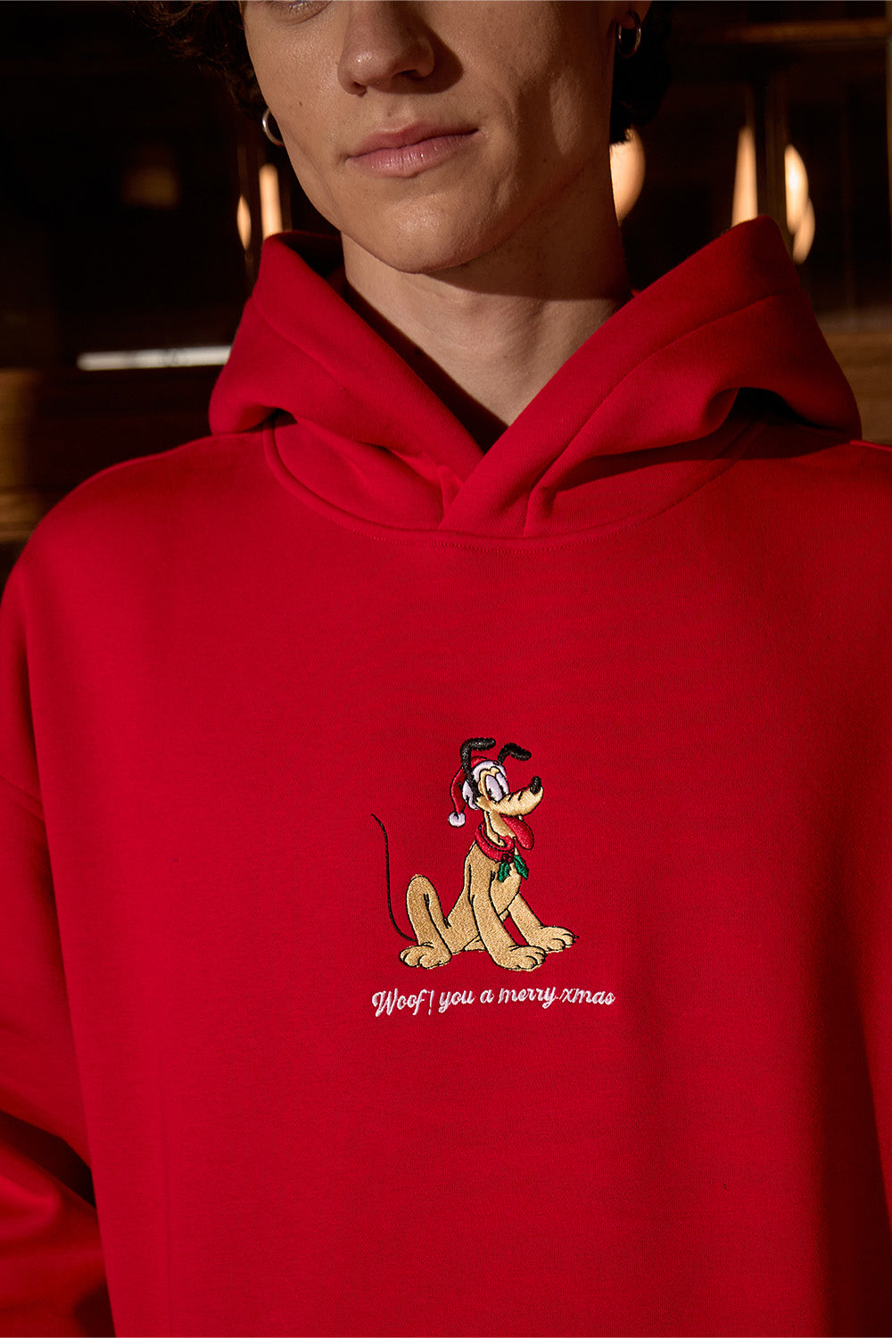Woof You A Merry Xmas Hoodie - BonkersCorner