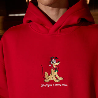 Woof You A Merry Xmas Hoodie - BonkersCorner