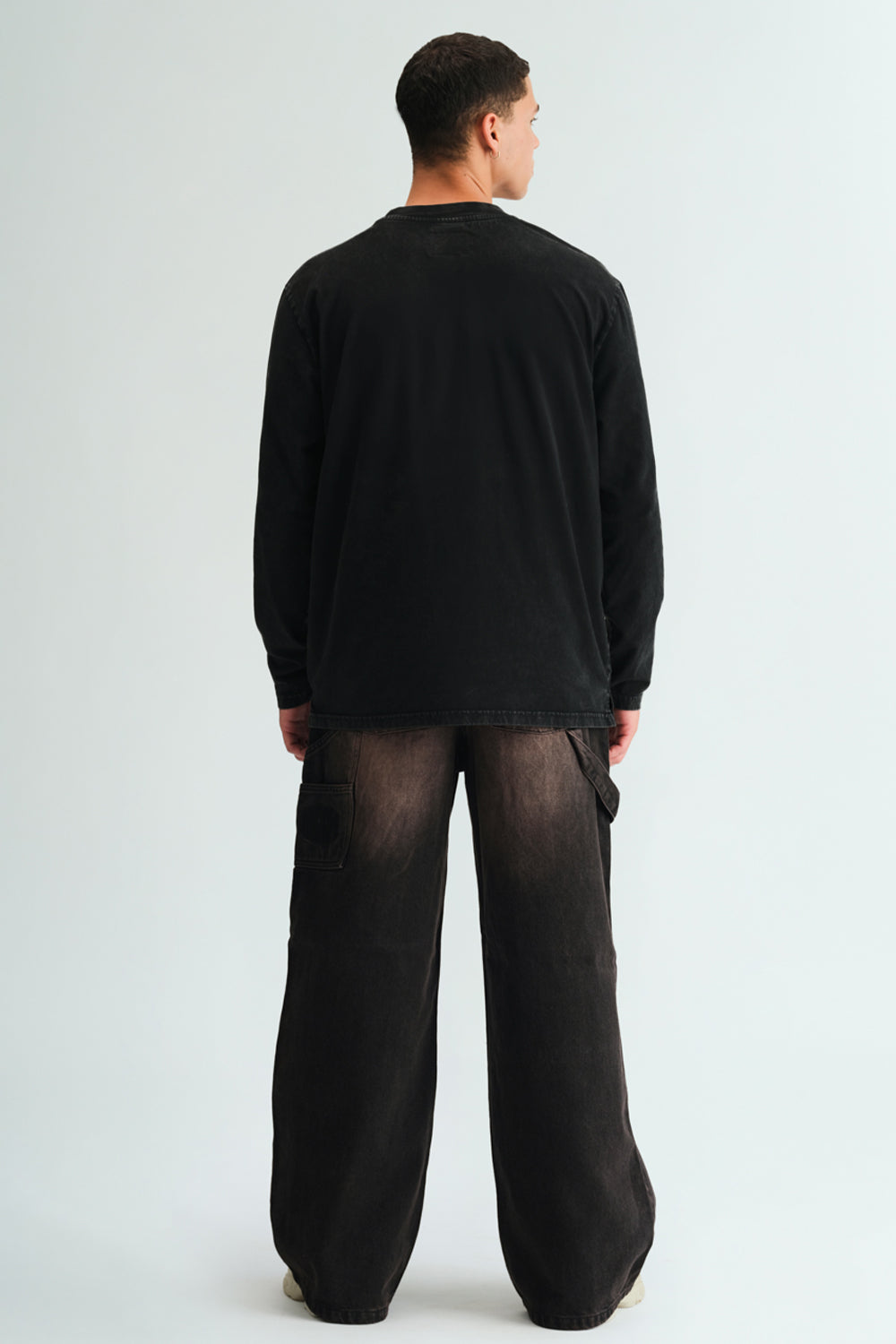Paint It Black Full Sleeves T-shirt - BonkersCorner