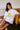 Smiley Originals White 100% Supima Cotton Oversized T-shirt - BonkersCorner