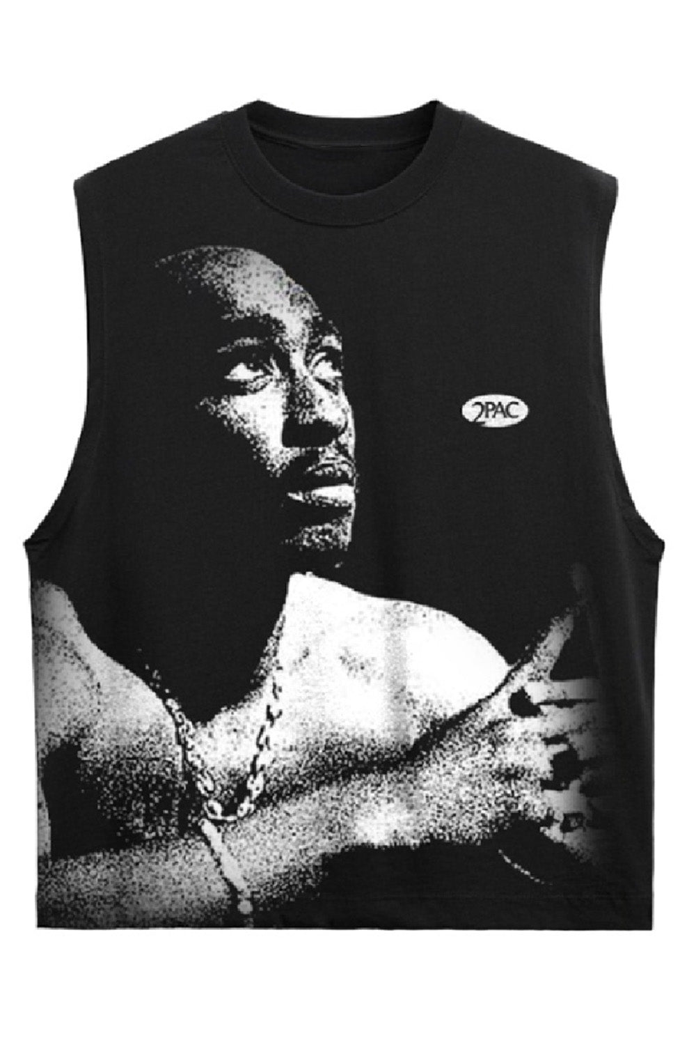 Vintage 2pac Oversized Tank - BonkersCorner