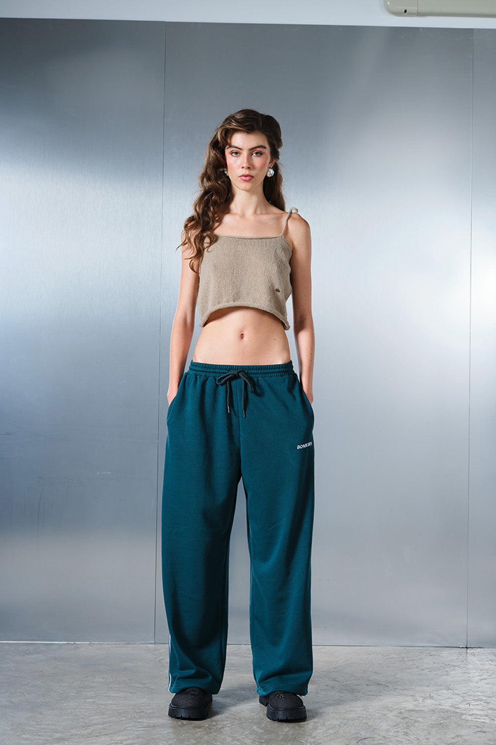 Green Tide Track Pants - BonkersCorner