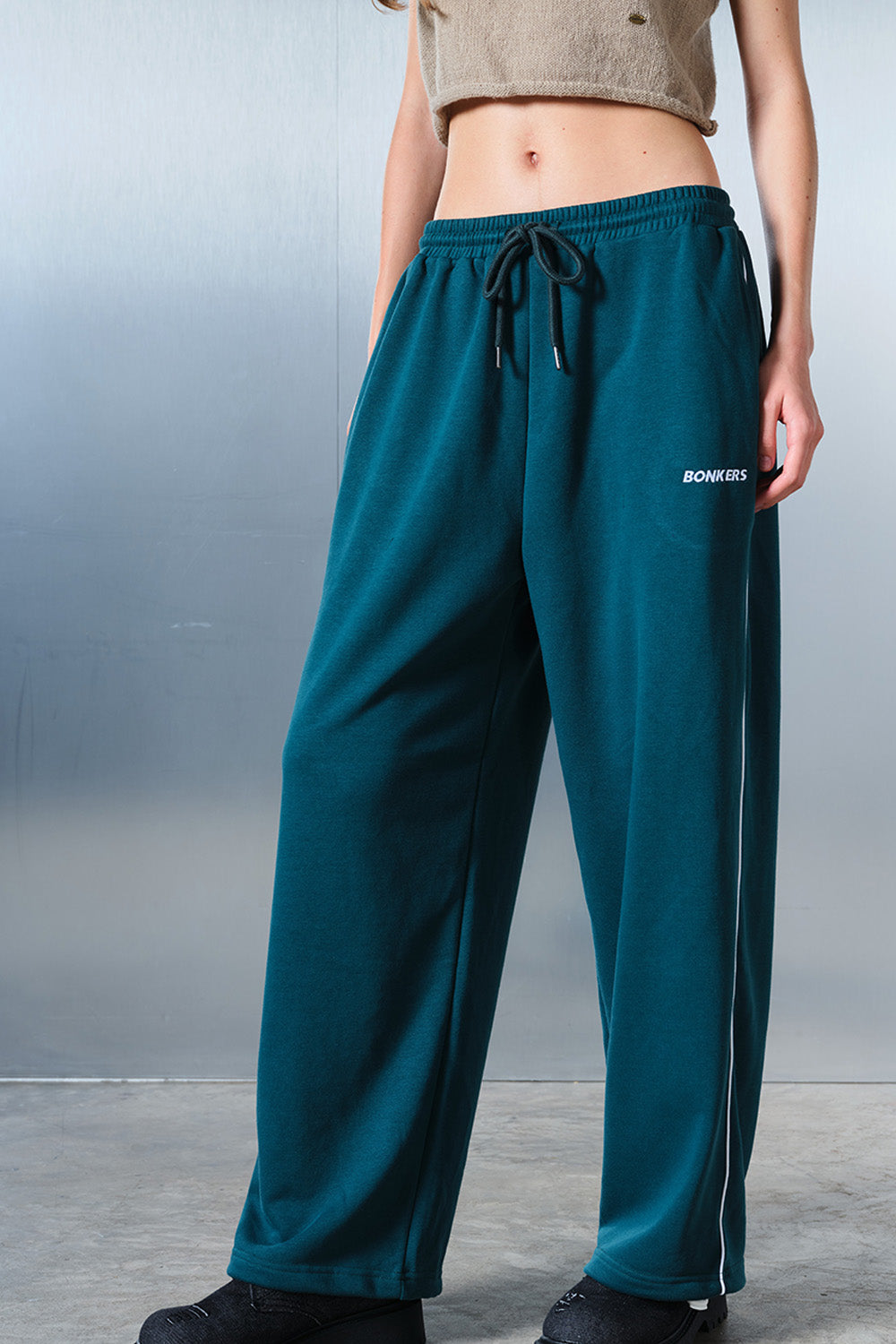 Green Tide Track Pants - BonkersCorner