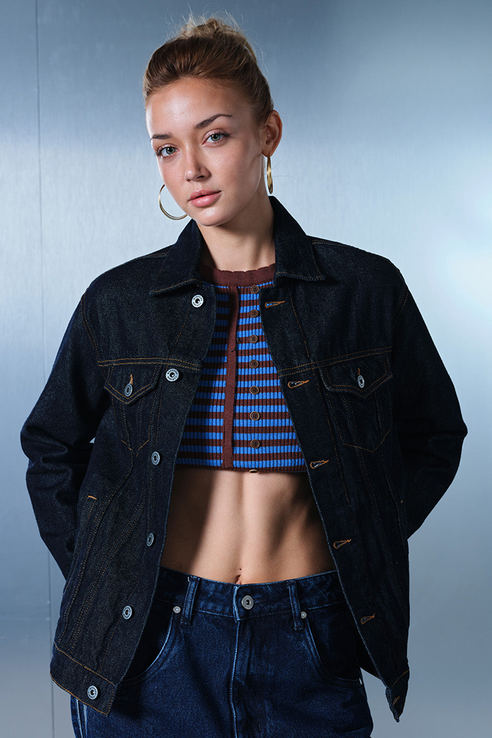 Buckenham Raw Indigo Denim Jacket