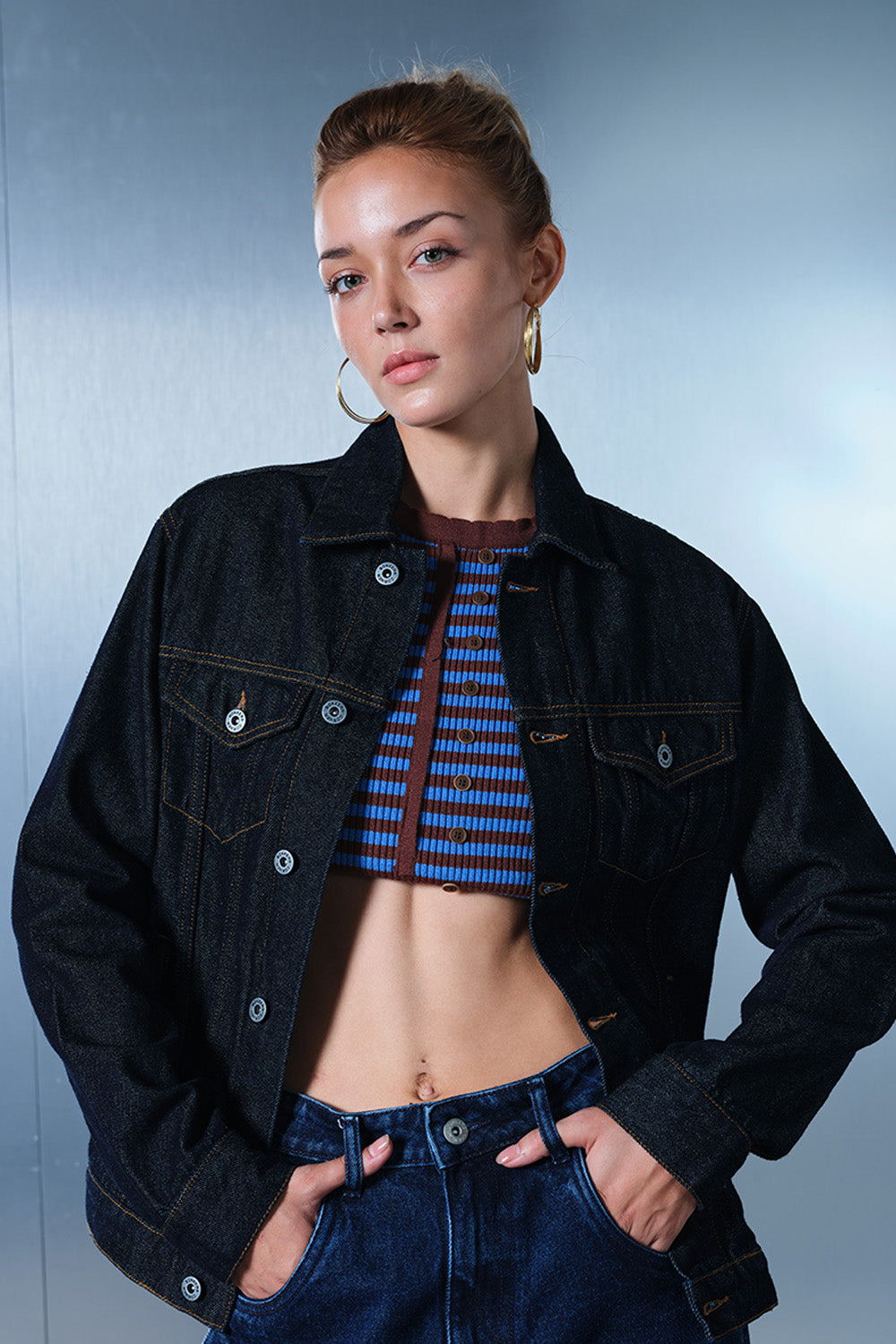 Buckenham Raw Indigo Denim Jacket