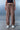 Brown Tape Wide Leg Joggers - BonkersCorner