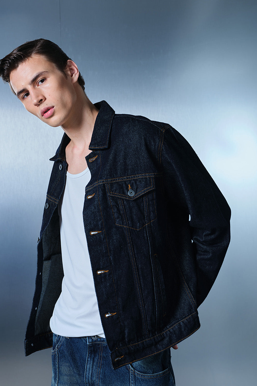 Buckenham Raw Indigo Denim Jacket - BonkersCorner