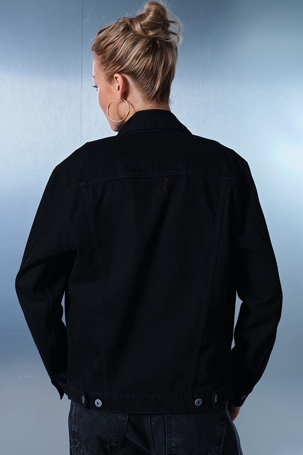 Buckenham Black Denim Jacket