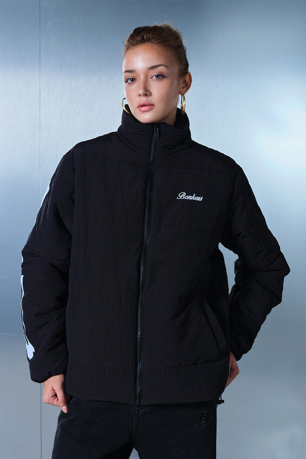 Skeleton Puffer Jacket