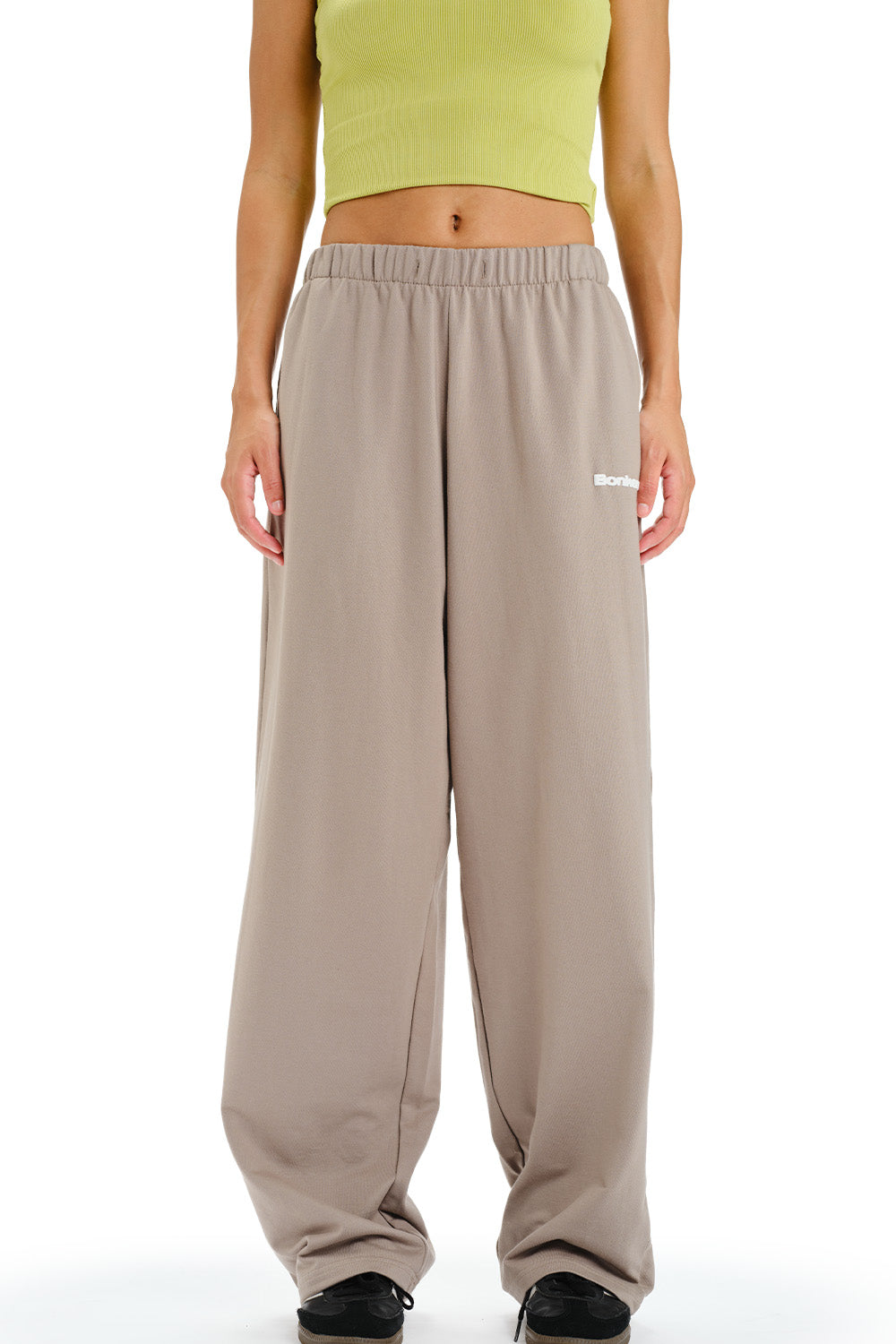 Sand Beige Loose Fit Joggers - BonkersCorner