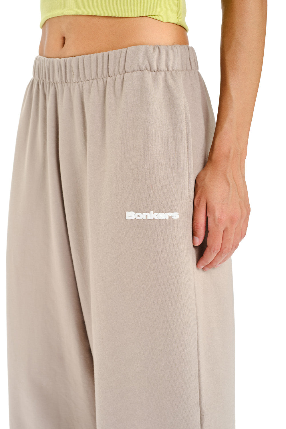 Sand Beige Loose Fit Joggers - BonkersCorner
