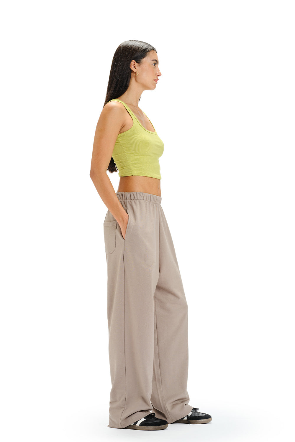 Sand Beige Loose Fit Joggers - BonkersCorner