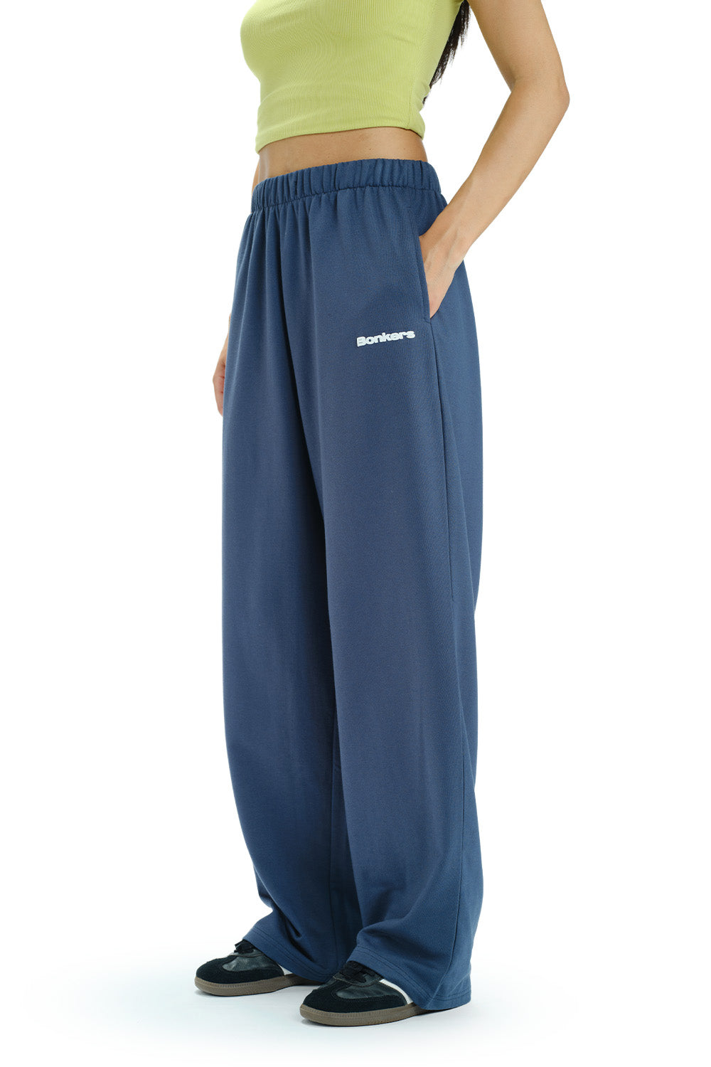 Blue Static Loose Fit Joggers - BonkersCorner