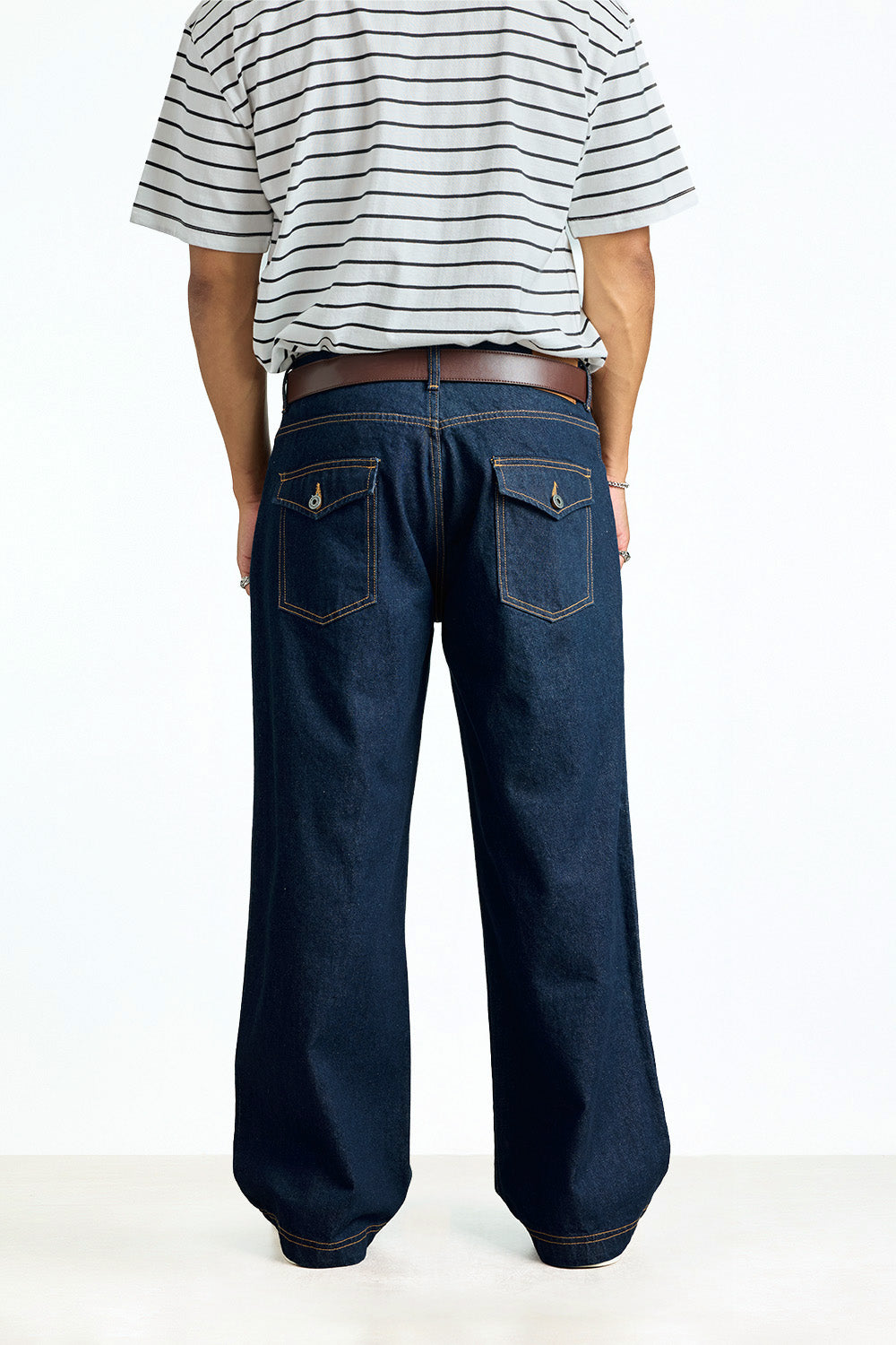 Deep Blue Relaxed Fit Jeans - BonkersCorner