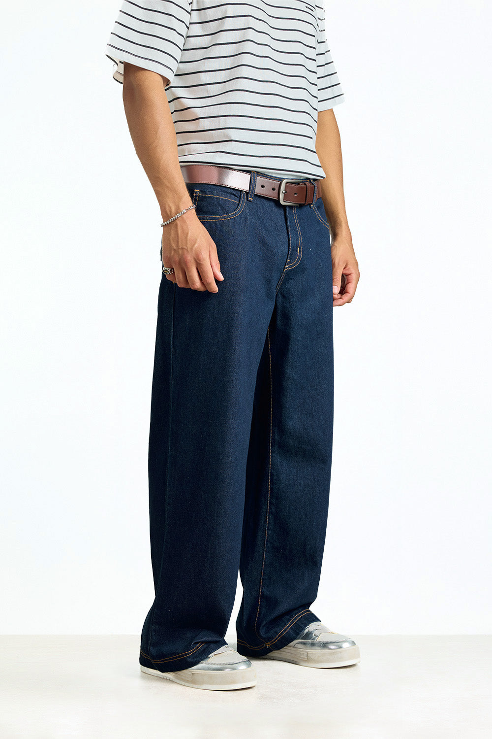 Deep Blue Relaxed Fit Jeans