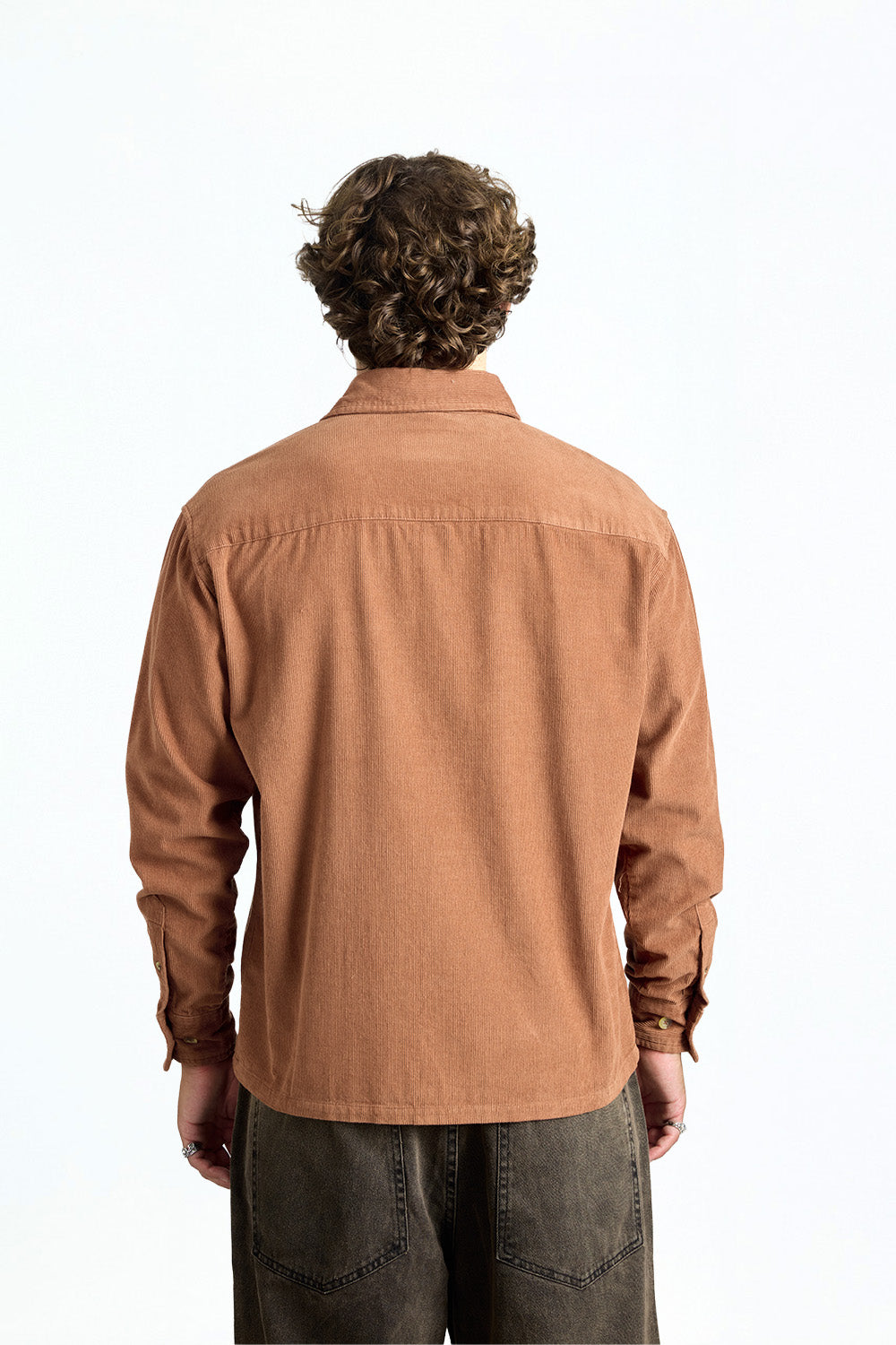 Brown Corduroy Overshirt - BonkersCorner