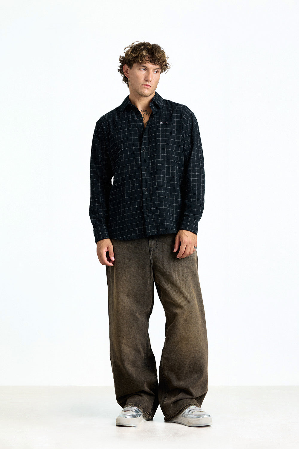 Matrix Grid Shirt - BonkersCorner