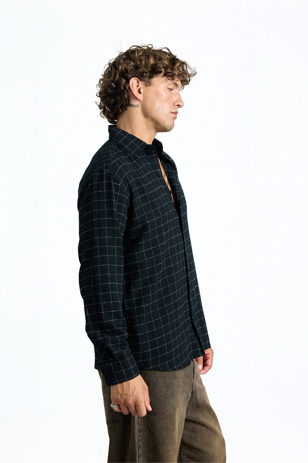 Matrix Grid Shirt - BonkersCorner