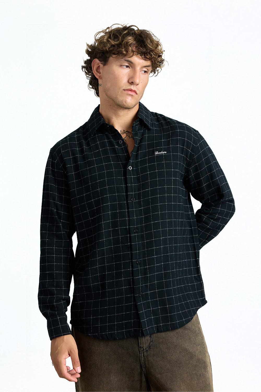 Matrix Grid Shirt - BonkersCorner
