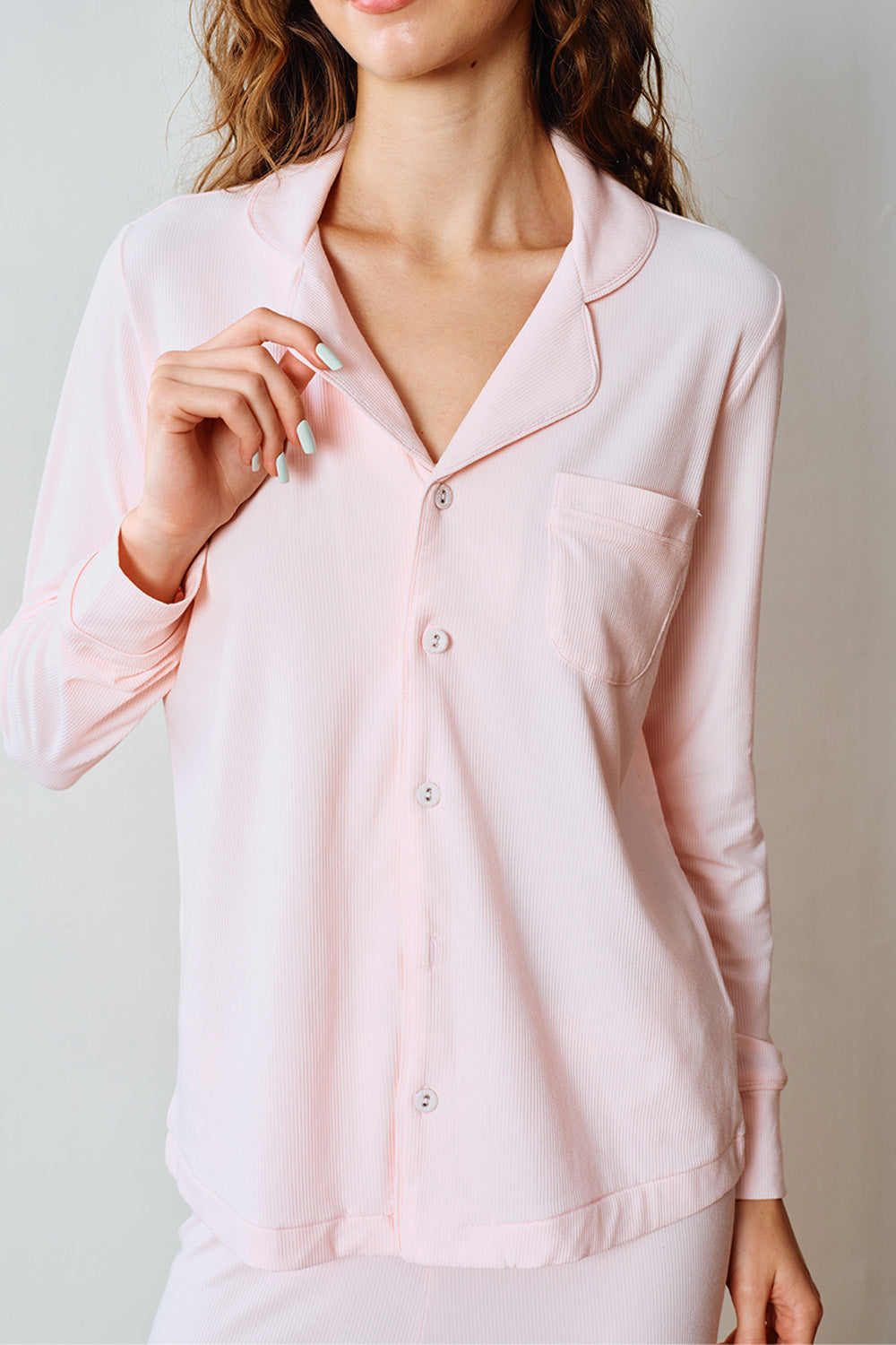 Soft Blush Pyjama Set - BonkersCorner