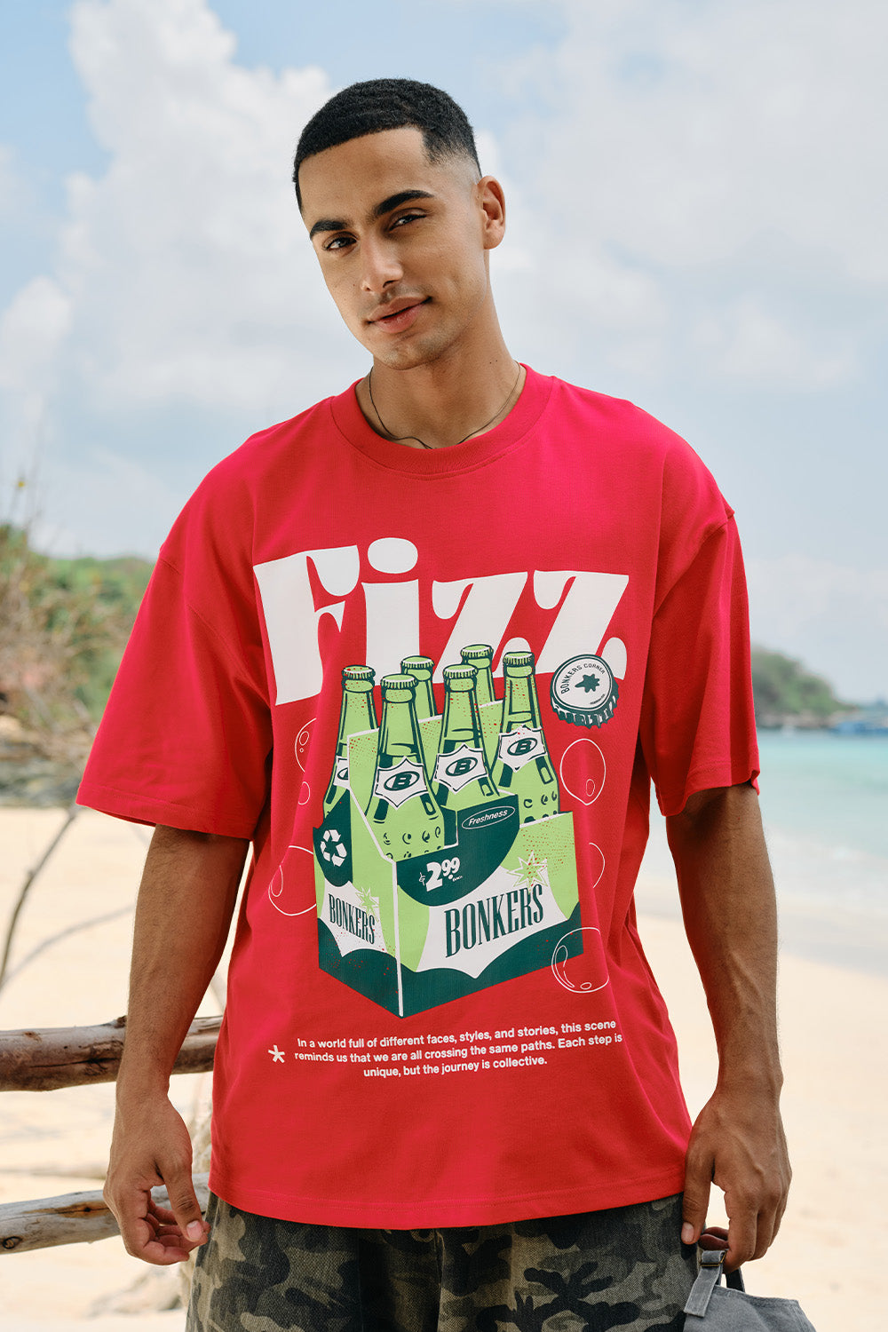 Fizzy Drop Oversized T-shirt