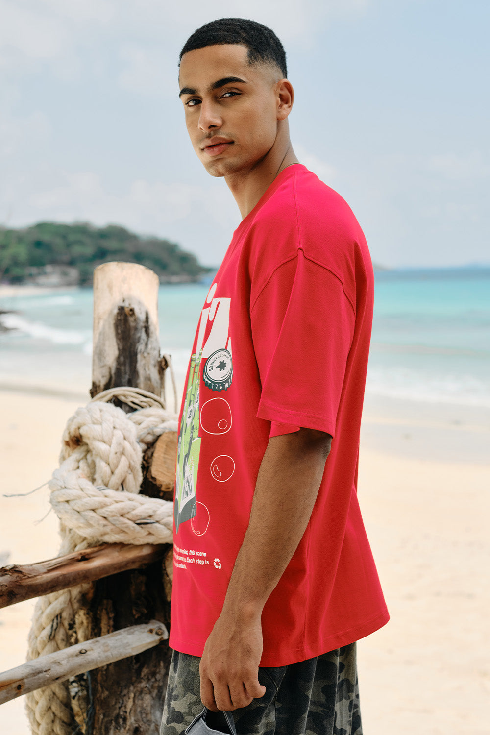 Fizzy Drop Oversized T-shirt - BonkersCorner