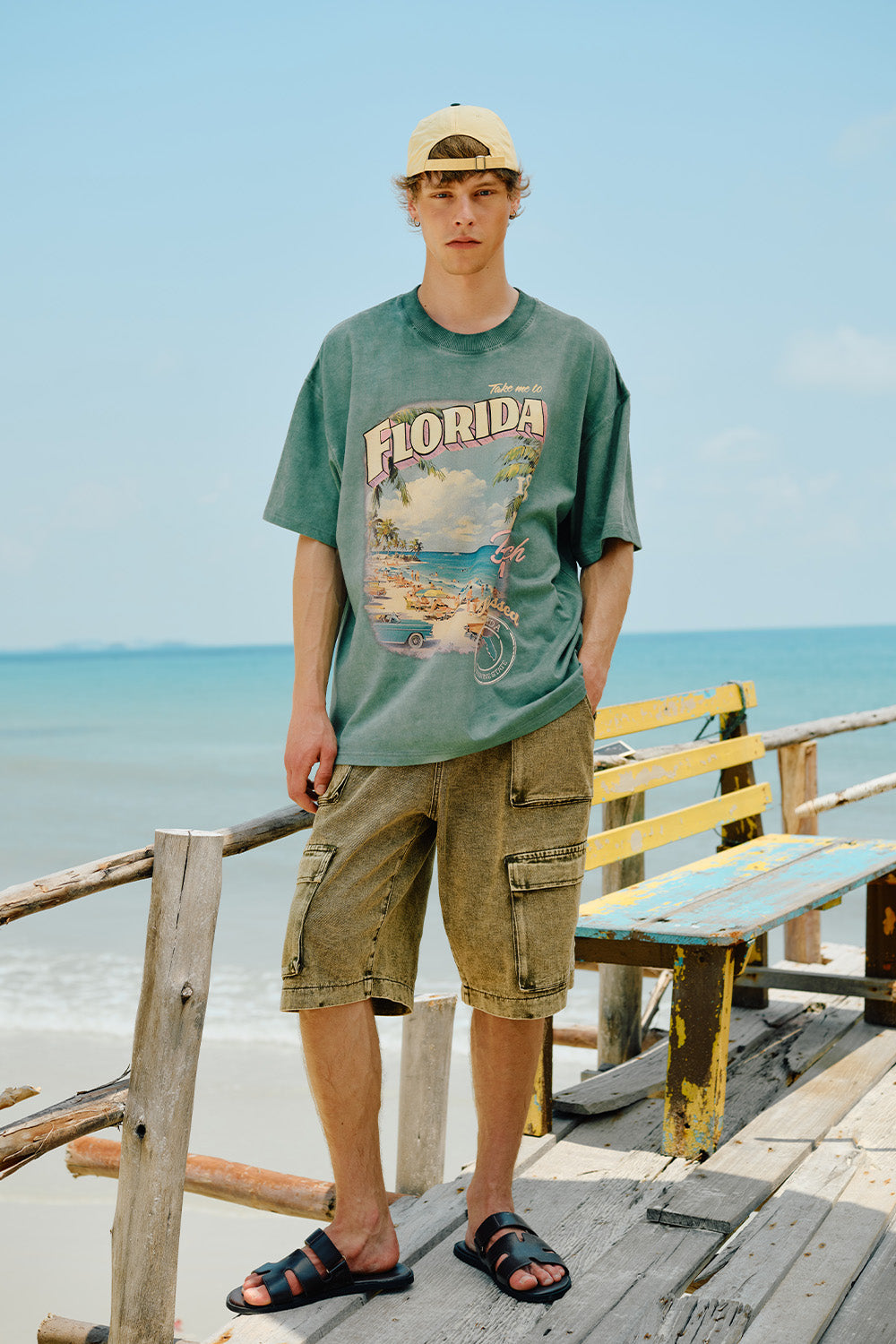 Florida Beach Bum Oversized T-shirt