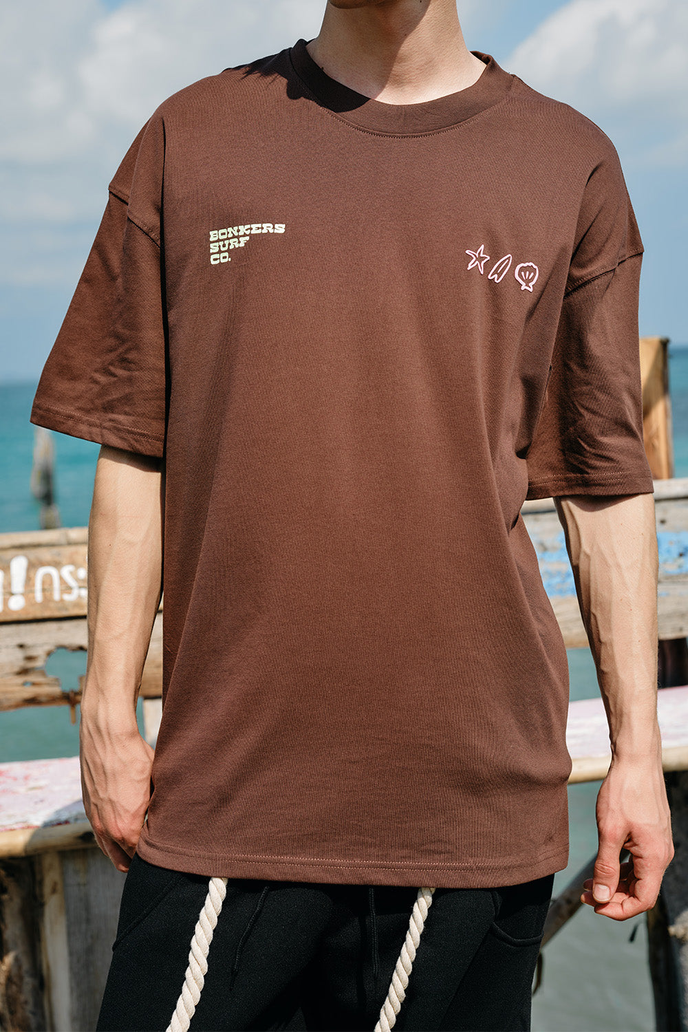 Surf Society Oversized T-shirt - BonkersCorner