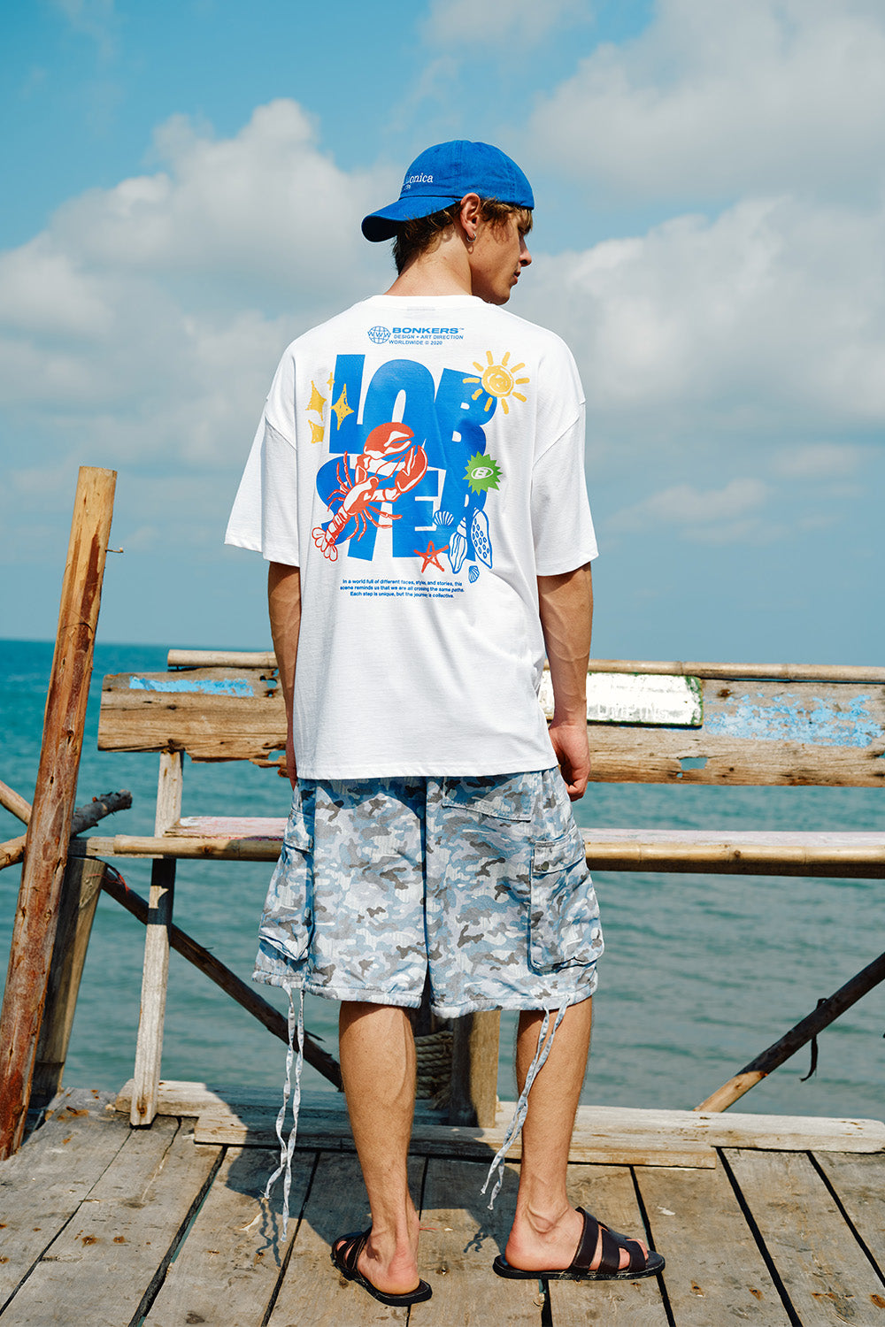 Lobster Club Oversized T-shirt - BonkersCorner