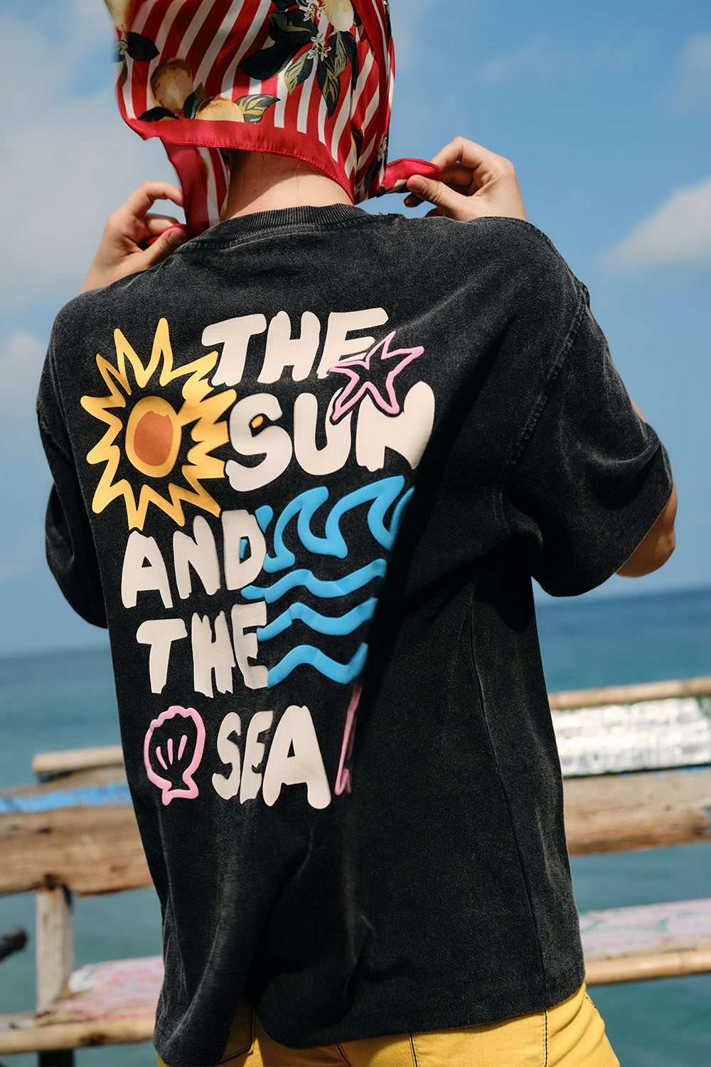 Vitamin Sea Oversized T-shirt - BonkersCorner