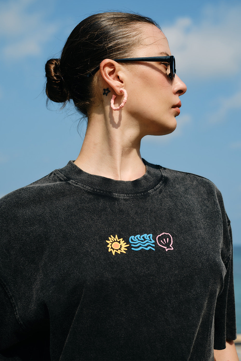 Vitamin Sea Oversized T-shirt - BonkersCorner