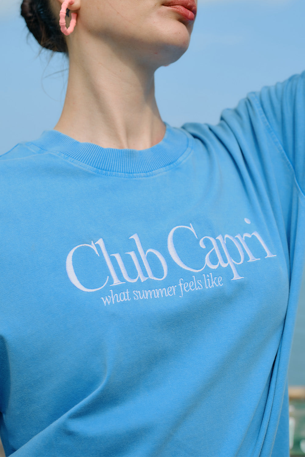Club Capri Oversized T-shirt - BonkersCorner