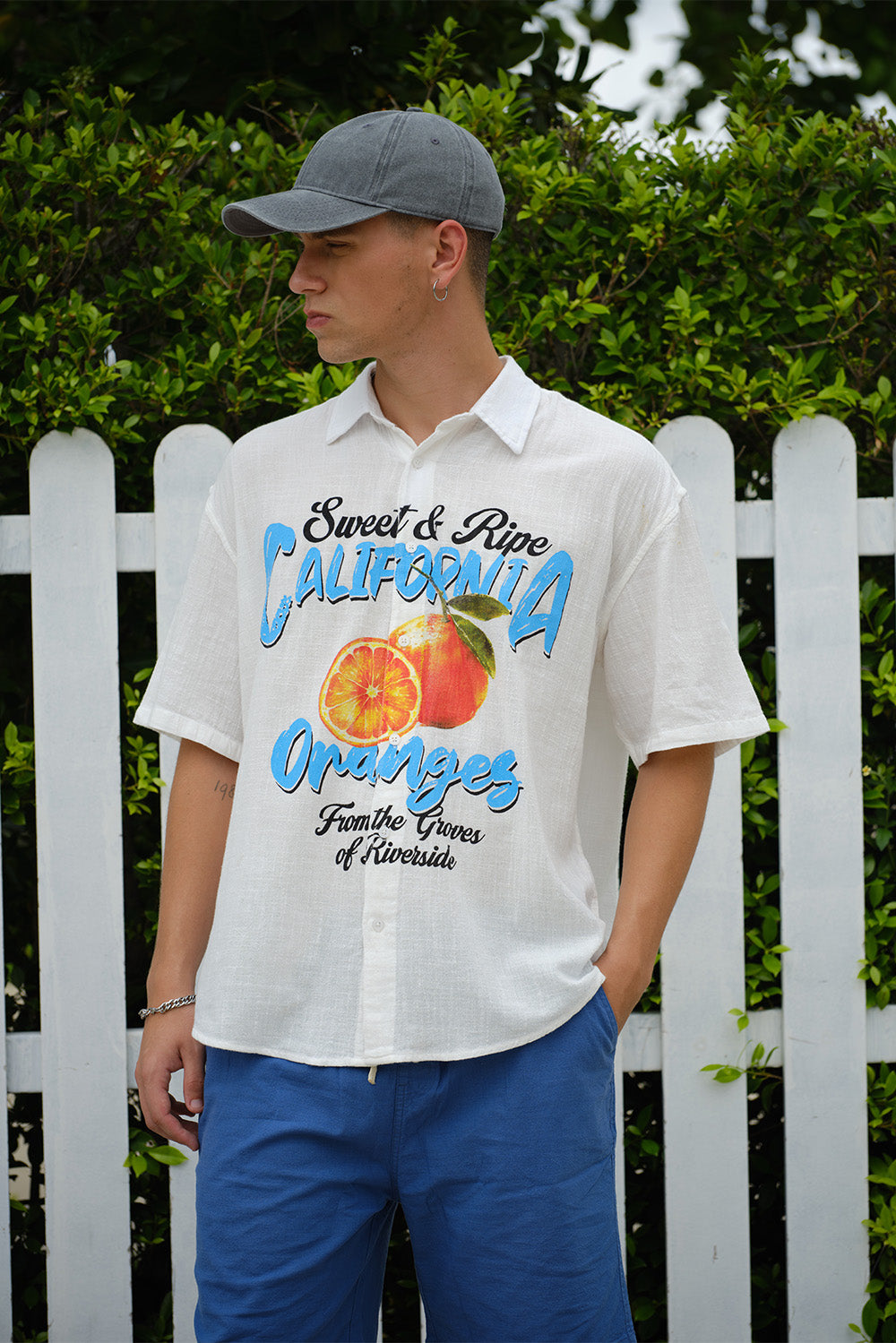 California Oranges Oversized Shirt