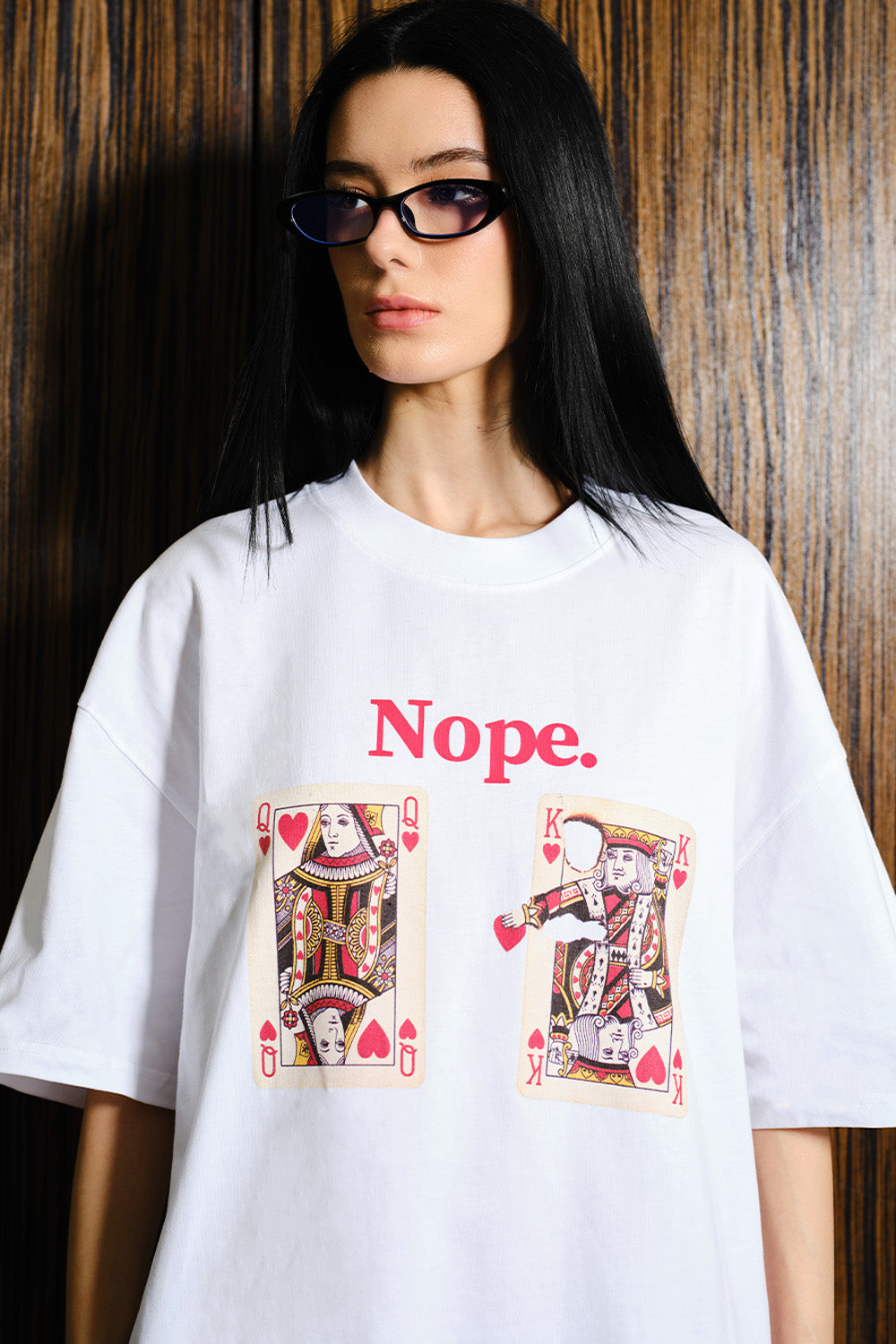 Hard Pass Oversized T-shirt - BonkersCorner