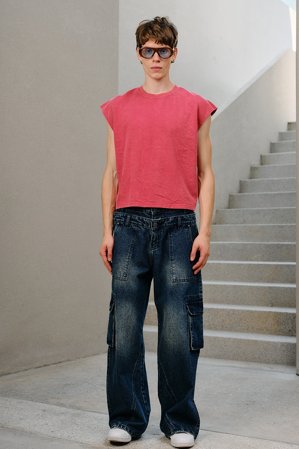 Heavy Fade Blue Cargo