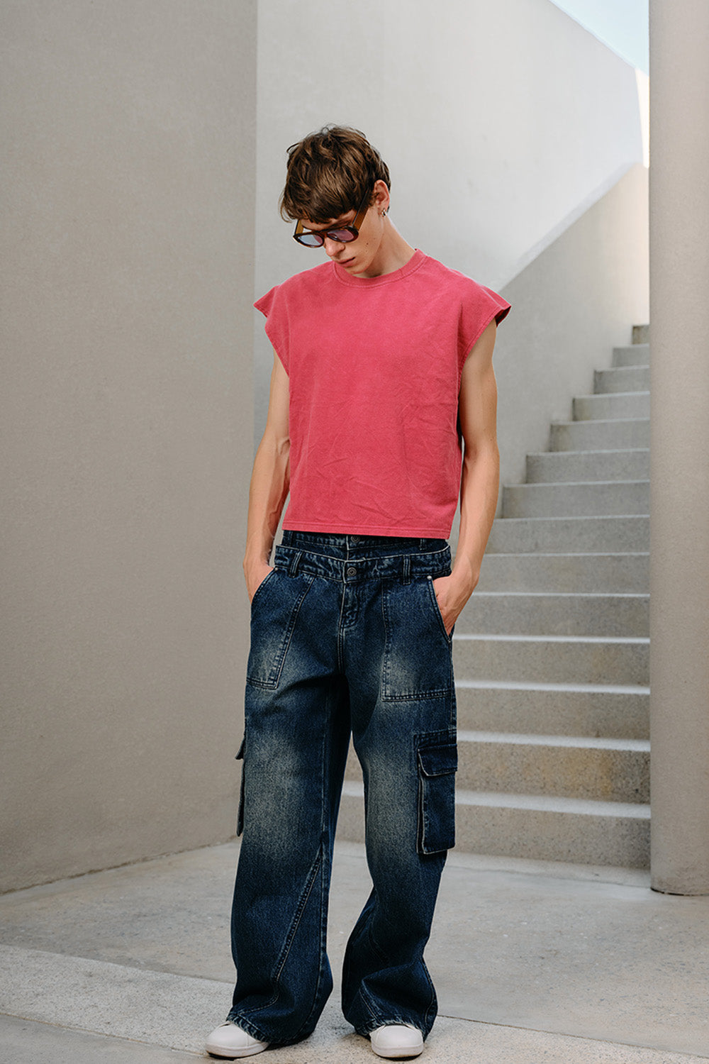 Heavy Fade Blue Cargo