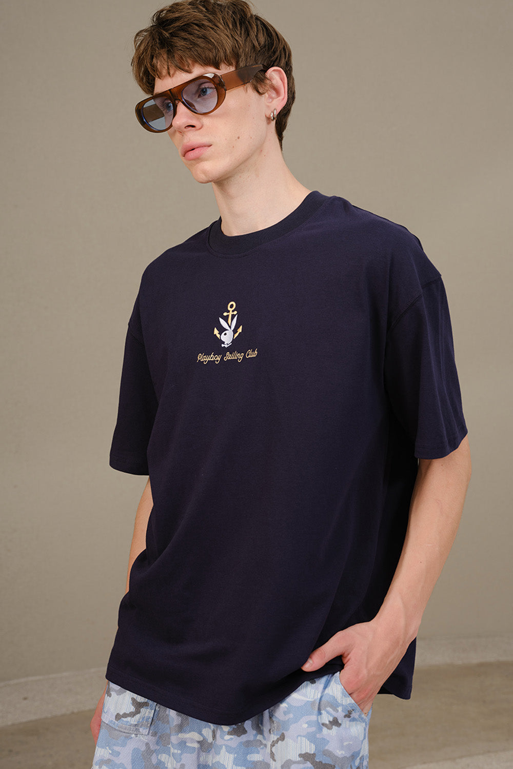 Playboy Sailing Club Oversized T-shirt - BonkersCorner