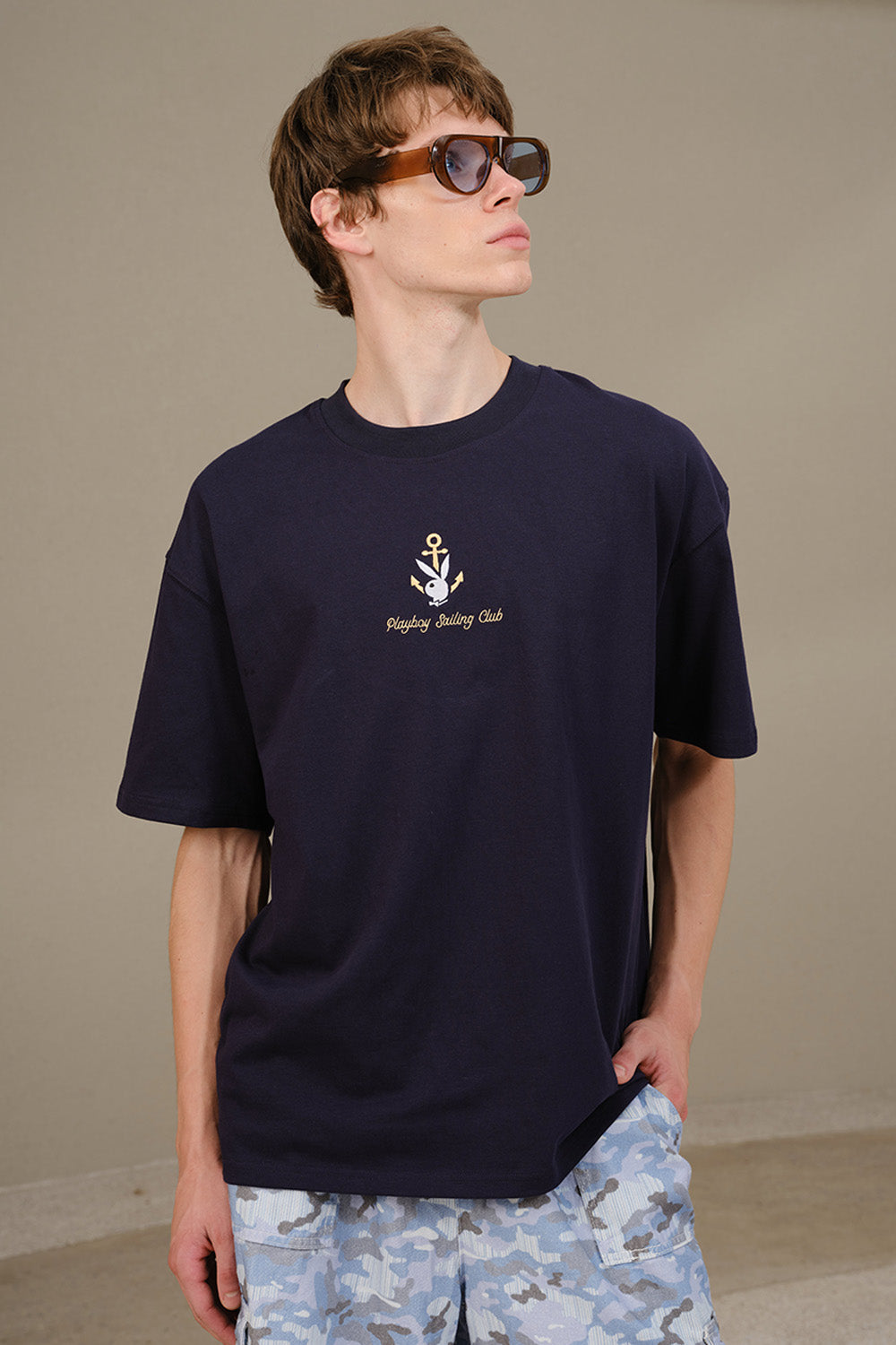 Playboy Sailing Club Oversized T-shirt - BonkersCorner