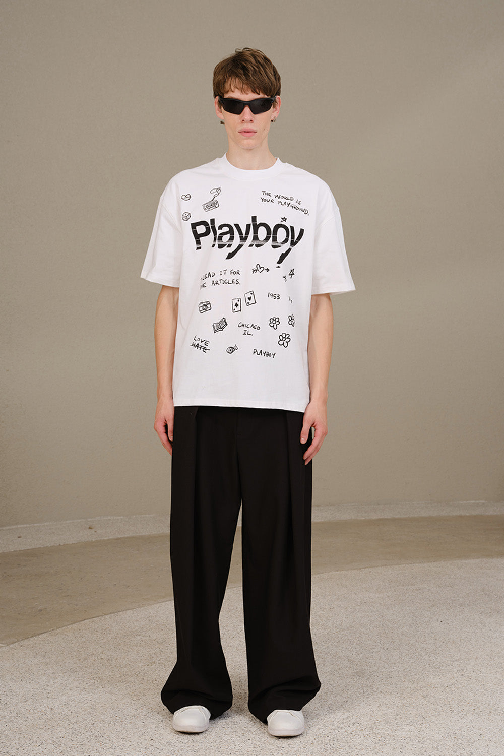 Playboy Unfiltered Oversized T-shirt - BonkersCorner