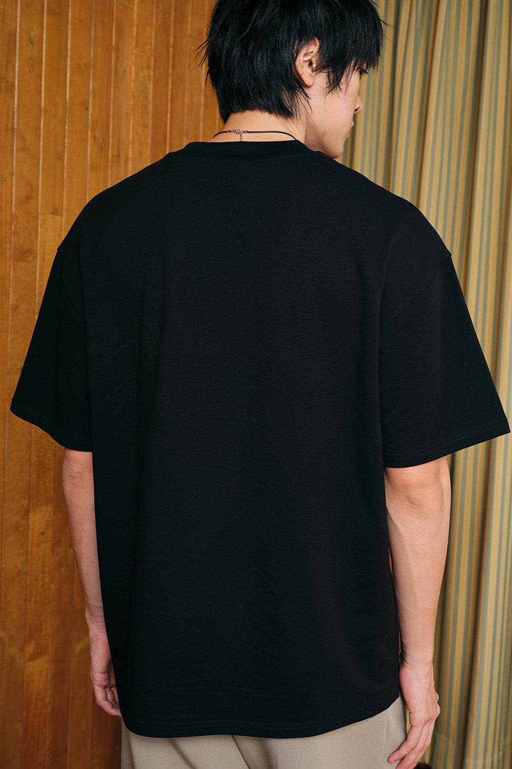 Hidden Village Unity Black Oversized T-shirt