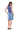 Blue Soft Fade Ribbed Tank - BonkersCorner
