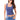 Blue Soft Fade Ribbed Tank - BonkersCorner