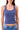 Blue Soft Fade Ribbed Tank - BonkersCorner