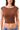 Brown Open Back Crop Top - BonkersCorner