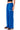 Deep Sapphire Wide-Leg Sweatpants